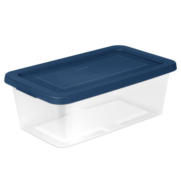 Sterilite 4252 – Set Of (5) 6 Qt. Storage Box