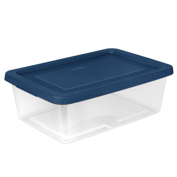 Sterilite 4253 – Set Of (2) 12 Qt. Storage Boxes