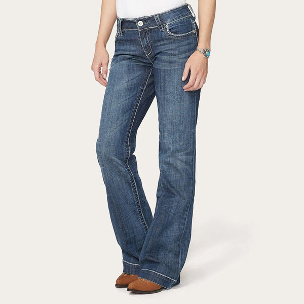 Stetson 214 City Trouser Jeans With Chevron Back Pocket