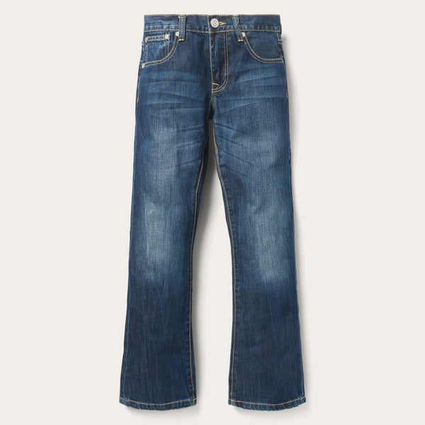 stetson 1014 Fit Semi-Destructed Wash Jeans
