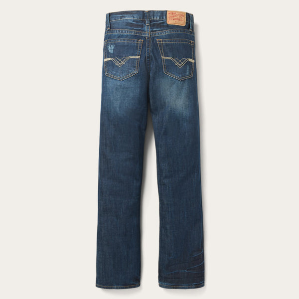 Stetson 1312 Fit Jeans With Back Pocket Detail