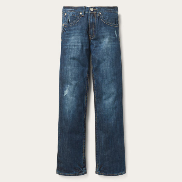 stetson 1312 Fit Jeans With Back Pocket Detail