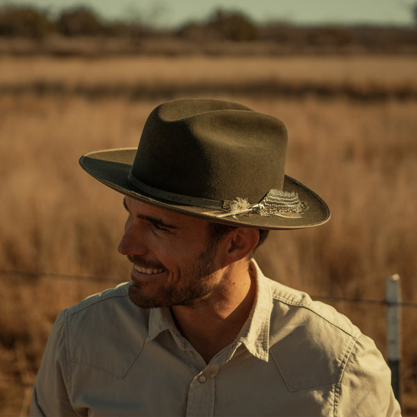Stetson 1865 Distressed Open Road Royal Deluxe