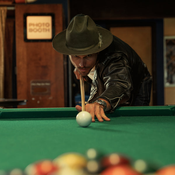 Stetson 1865 Distressed Open Road Royal Deluxe