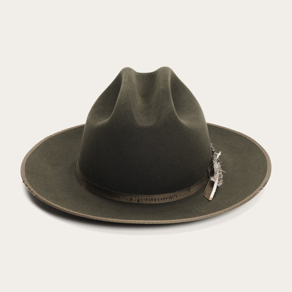 stetson 1865 Distressed Open Road Royal Deluxe