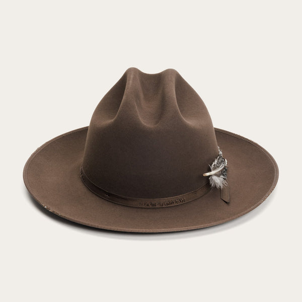 stetson 1865 Distressed Open Road Royal Deluxe