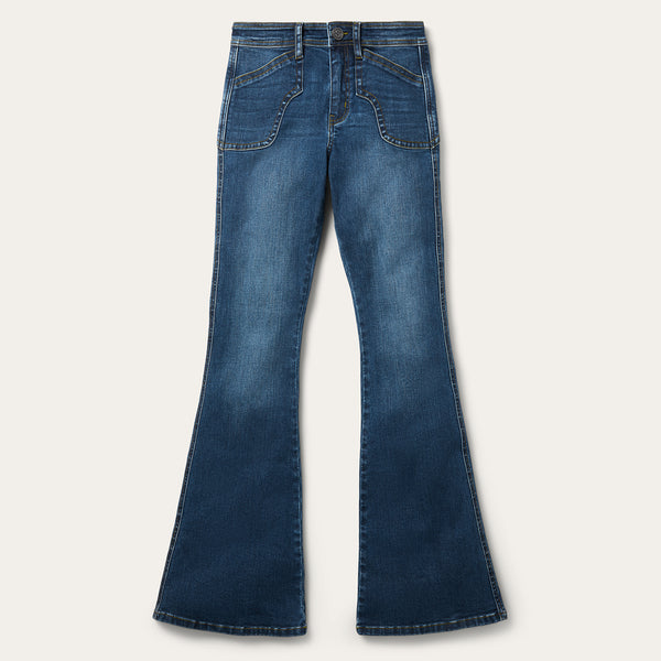 stetson 921 High Waist Flare Fit Jean