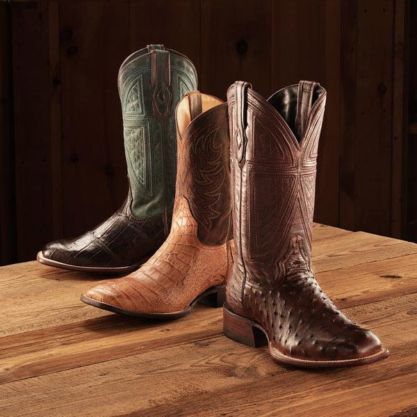 Stetson Aces Alligator Boots