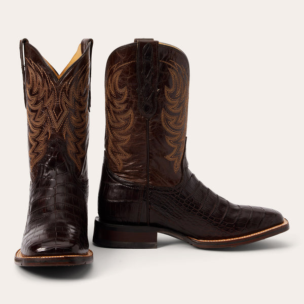 stetson Aces Alligator Boots