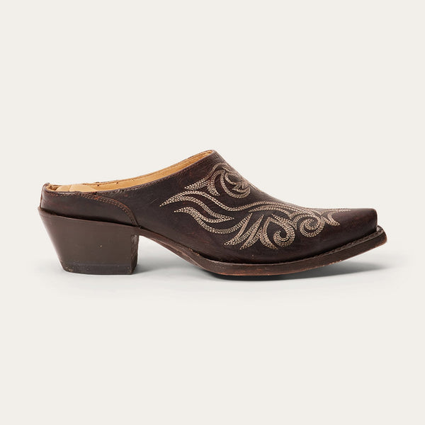 Stetson Adley Vintage Finished Leather Mules
