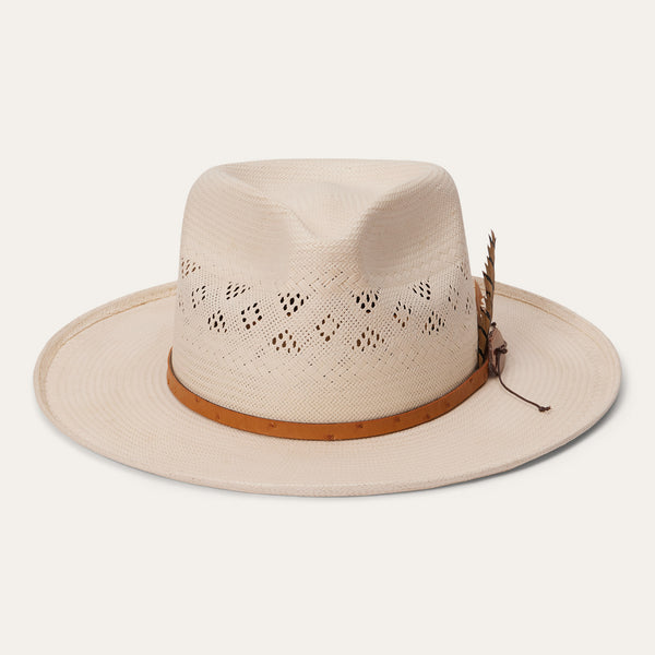 stetson Andromeda Vented Straw Fedora