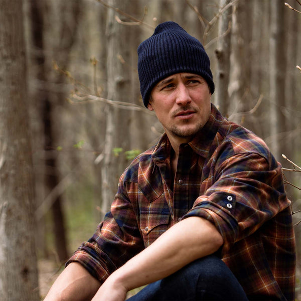 Stetson Beanie Reversible Merino Wool