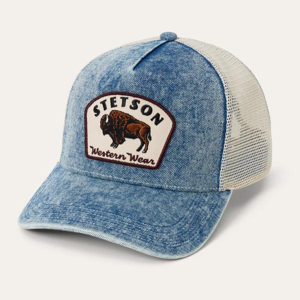 Stetson Bison Patch Trucker Hat