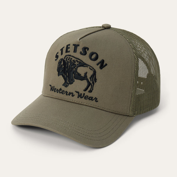 Stetson Bison Trucker Hat