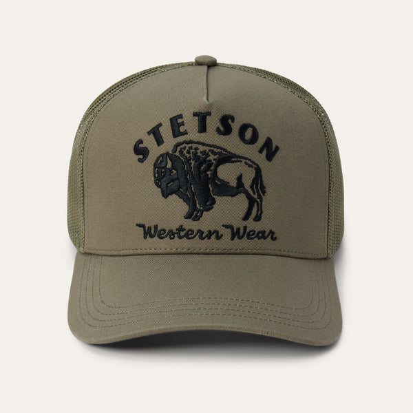 stetson Bison Trucker Hat