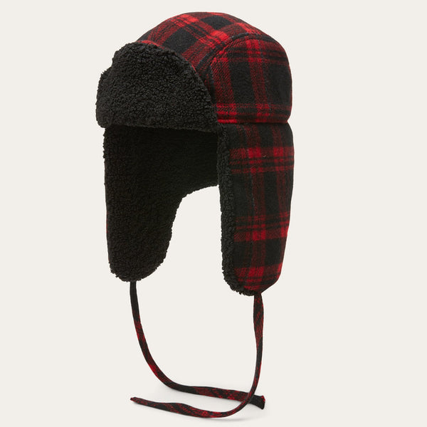 Stetson Bomber Cap Shadow Plaid
