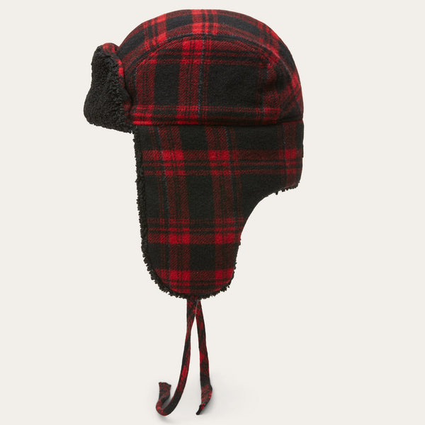 Stetson Bomber Cap Shadow Plaid