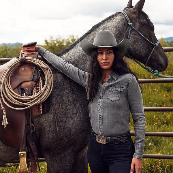 Stetson Boyfriend Fit Denim Shirt