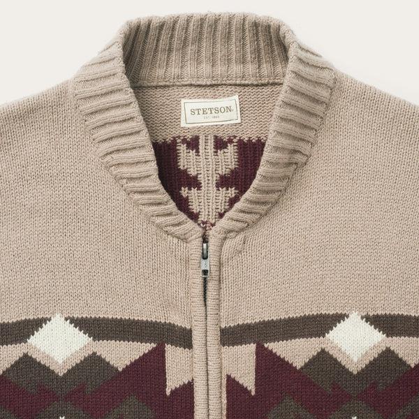 Stetson Brown Aztec Cardigan
