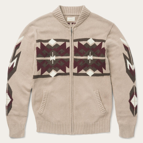 stetson Brown Aztec Cardigan