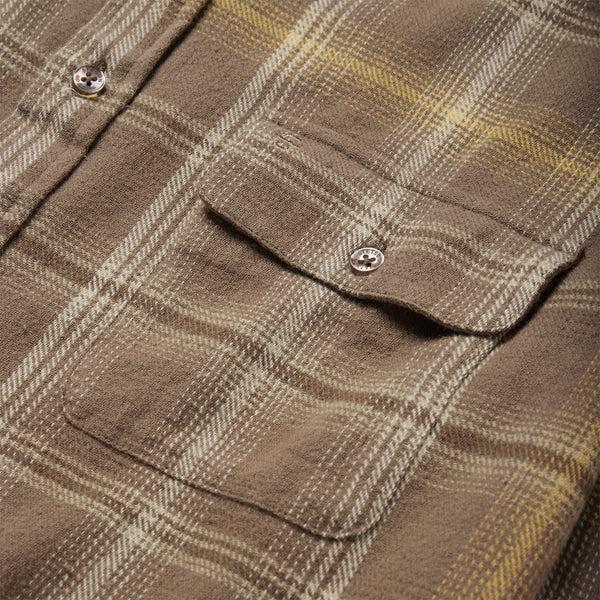 Stetson Brown Flannel Button-Front Shirt