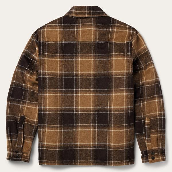 Stetson Brown Plaid Western Coat