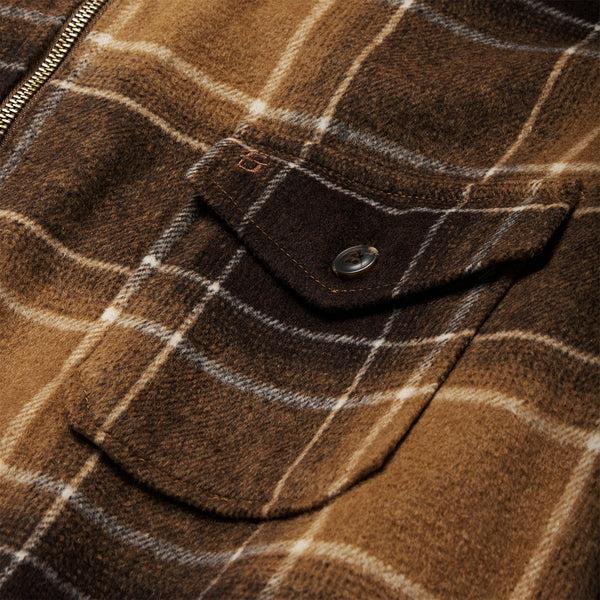 Stetson Brown Plaid Western Coat