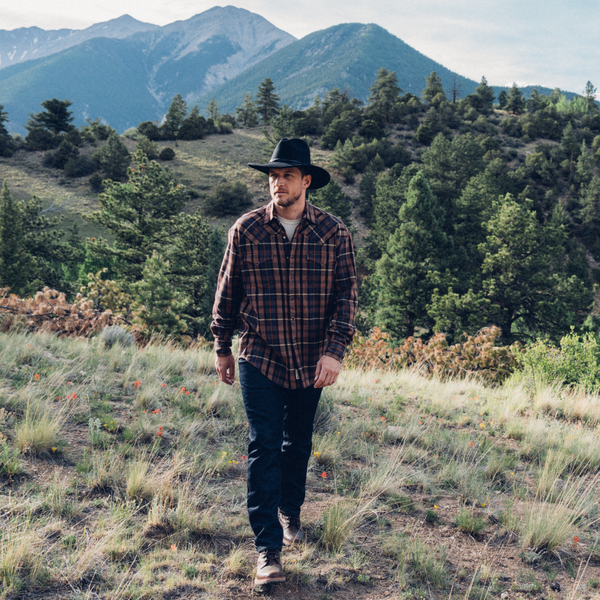 Stetson Brushed Flannel Western Shirt