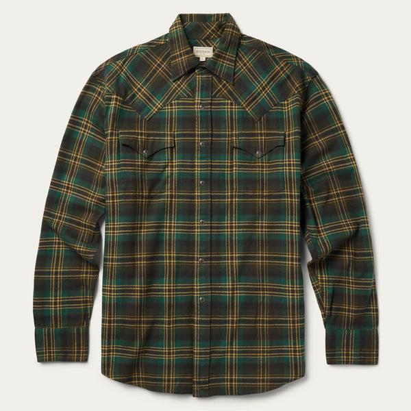 stetson Brushed Flannel Western Shirt