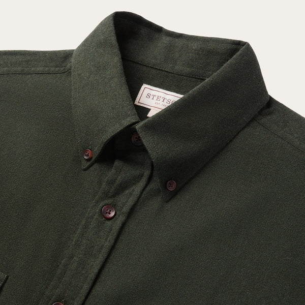 Stetson Brushed Heathered Flannel Shirt