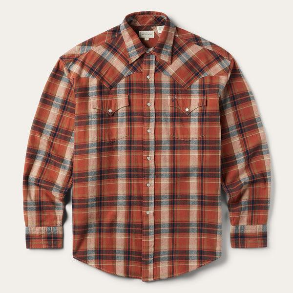 stetson Brushed Twill Plaid Shirt