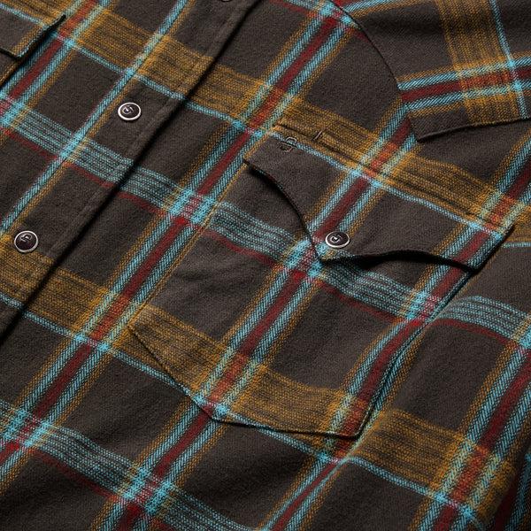 Stetson Brushed Twill Plaid Western Shirt