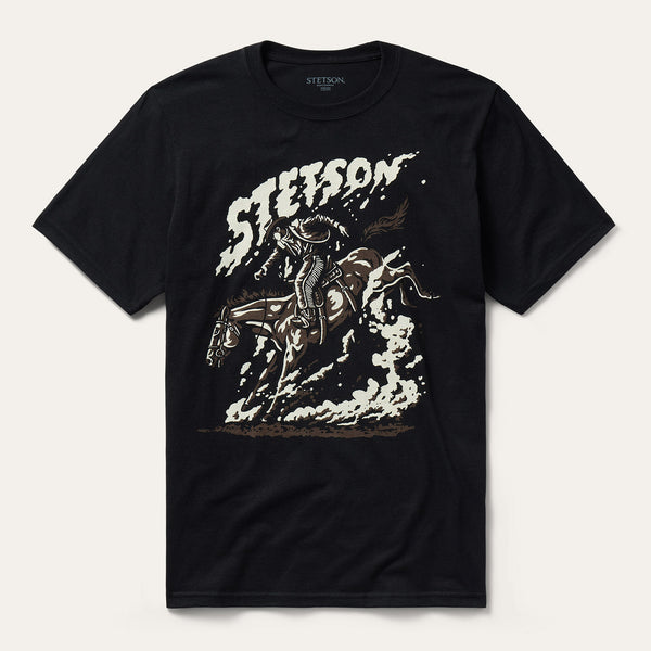 stetson Bucking Bronco Graphic Tee