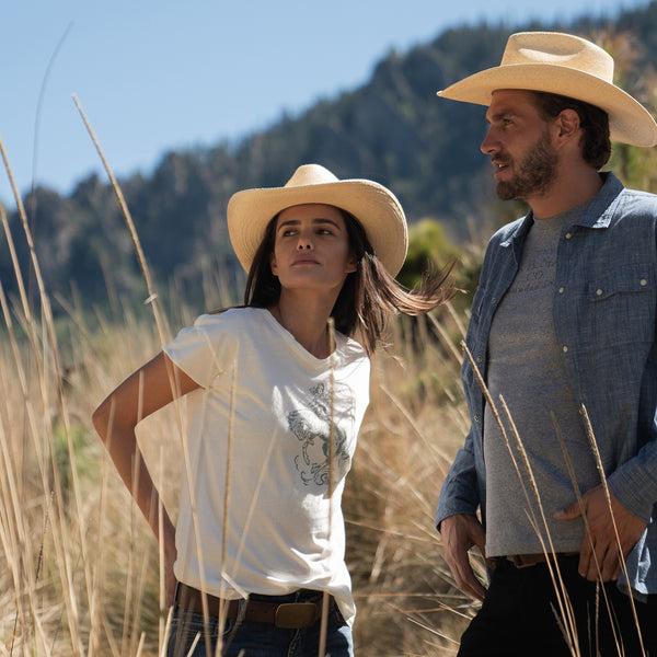 Stetson Bucking Cowgirl Graphic Tee