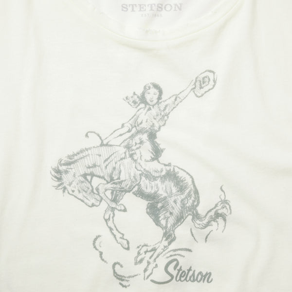 Stetson Bucking Cowgirl Graphic Tee