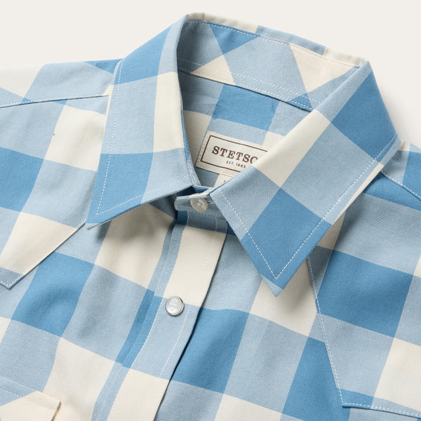 Stetson Buffalo Oxford Short Sleeve Shirt
