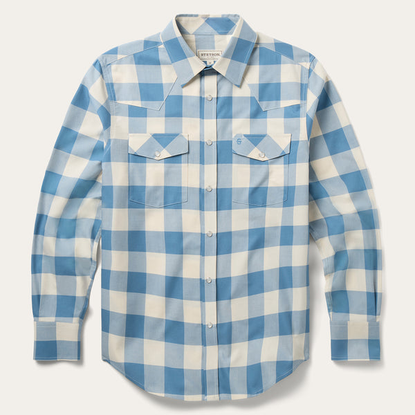 stetson Buffalo Oxford Western Shirt