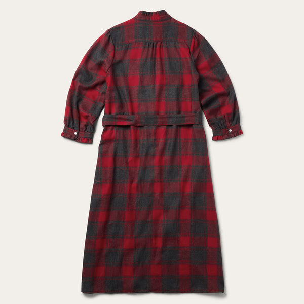 Stetson Buffalo Plaid Prairie Shirt Dress