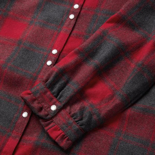 Stetson Buffalo Plaid Prairie Shirt Dress