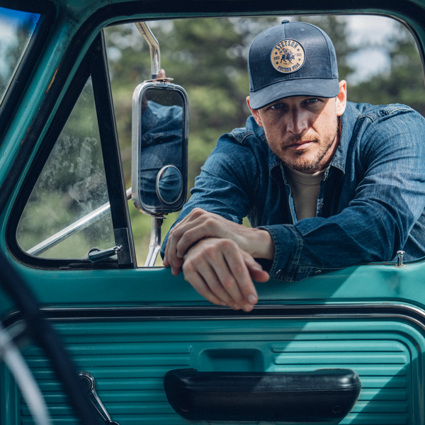 Stetson Bull Rider Patch Trucker Hat