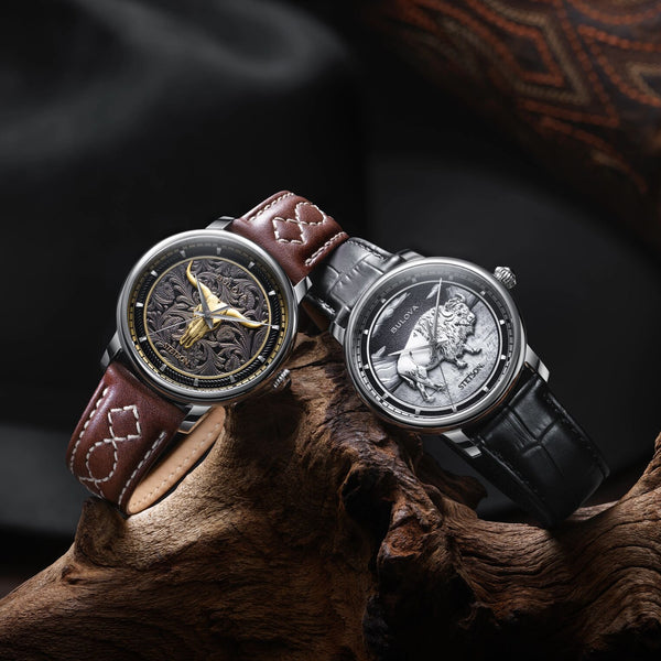 Stetson Bulova X Stetson Bison Watch
