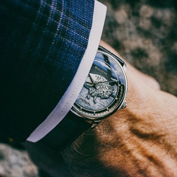 Stetson Bulova X Stetson Bison Watch