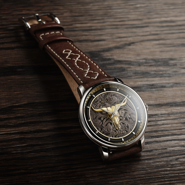 Stetson Bulova X Stetson Longhorn Watch