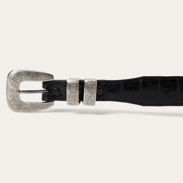 Stetson Caiman Tapered Tab Belt