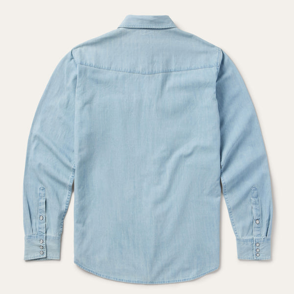 Stetson Chambray Oxford Western Shirt