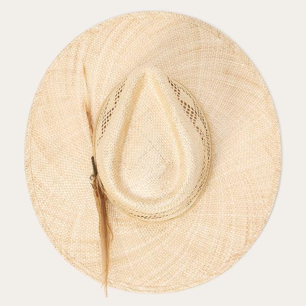 Stetson Chorus Straw Flat Brim Hat