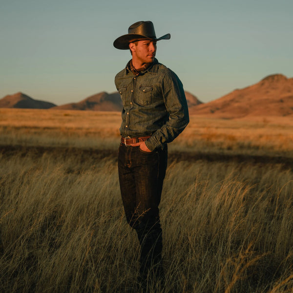 Stetson Coal Mine 10X Straw Cowboy Hat
