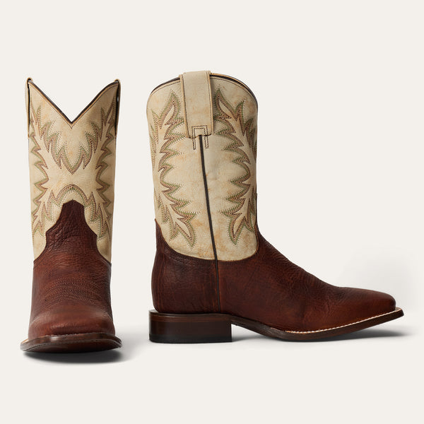 stetson Cole Bison Boots
