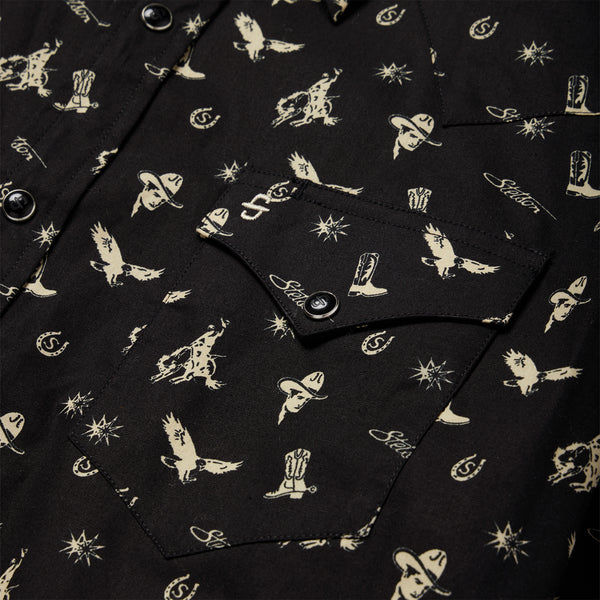 Stetson Conversation Print Western Shirt