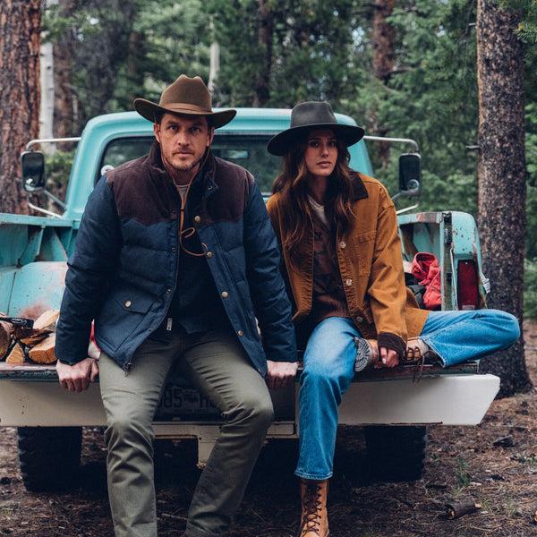 Stetson Corduroy Collar Canvas Barn Jacket